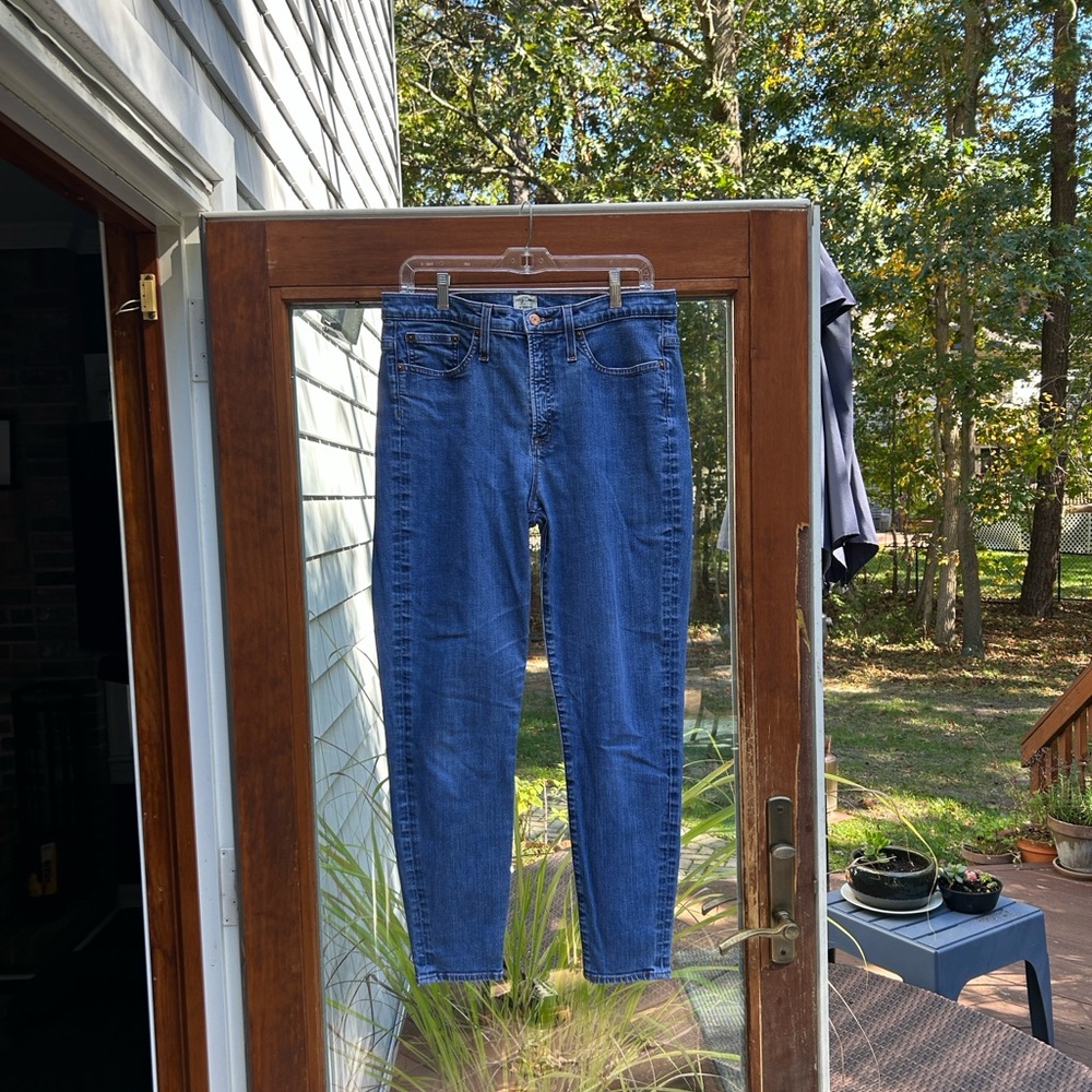 J. Crew High-Rise Blue Jeans